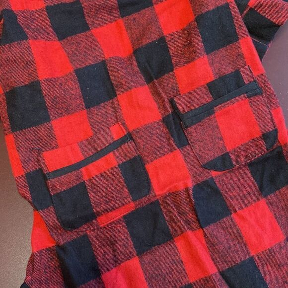 🎈Buffalo Check Flannel Dog Pajamas - Picture 2 of 10